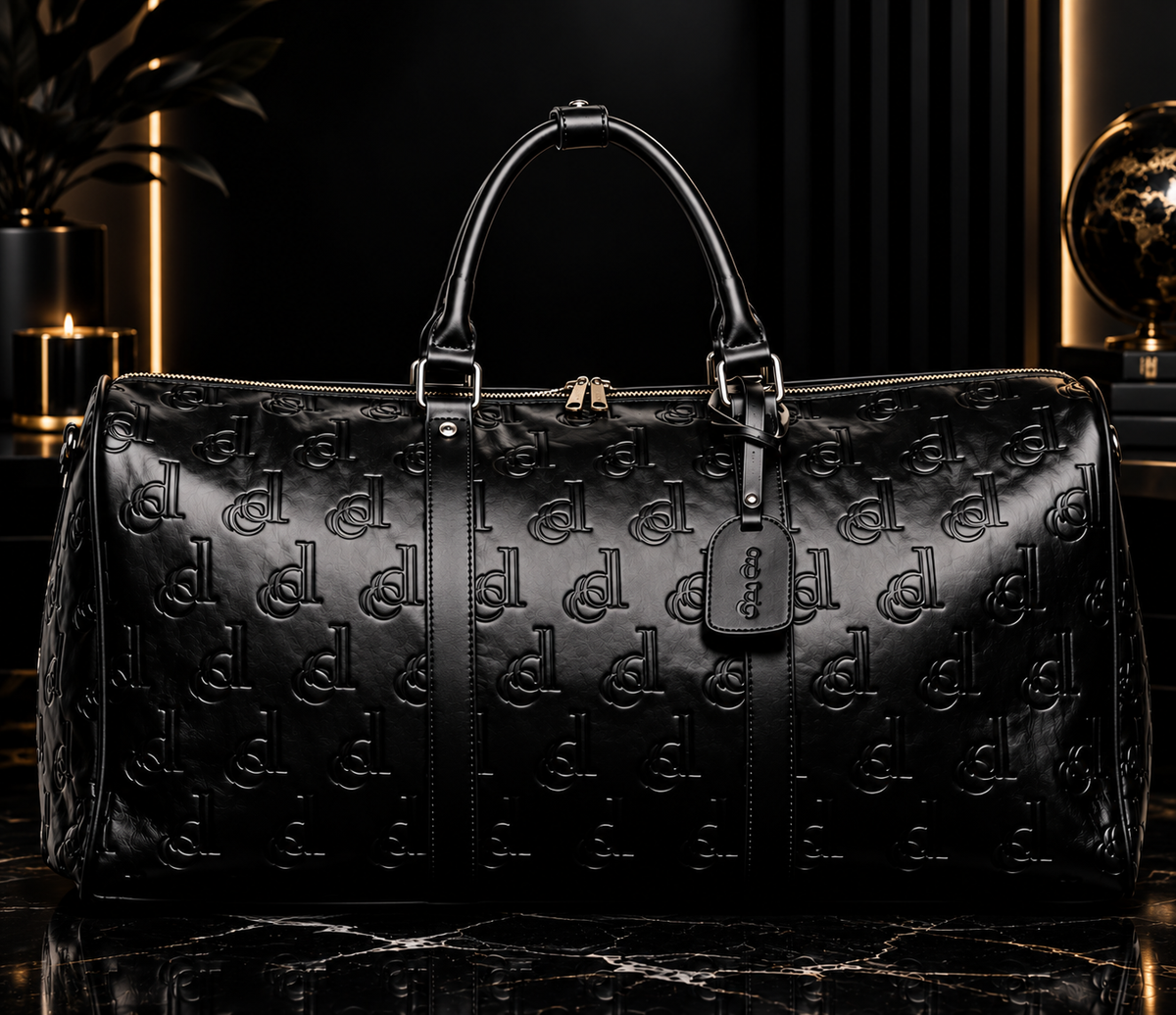 CD Logo Luxury Duffle Bag